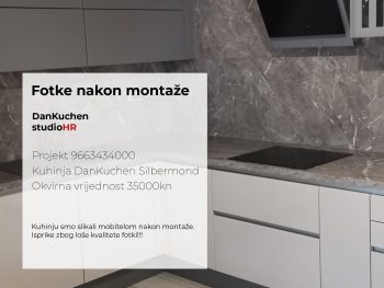 DanKuchen Silbermond Projekt 9663434000, Fotke nakon montaže