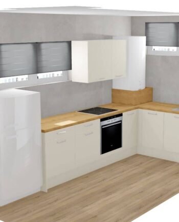 završeni projekt 9665062000, kuhinja po mjeri, model Living