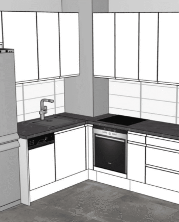 DanKuchen Kuhinja po mjeri Granada Seville projekt 8602294000