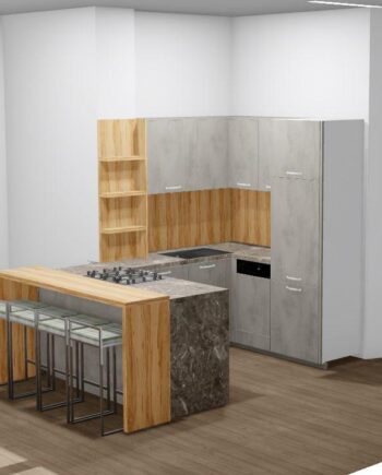 završeni projekt 9673763000, kuhinja LaCorte