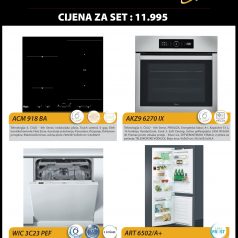 studio HR, Kućanski aparati na akciji, Bijela tehnika na akciji, Whirlpool Akcija, set od četiri aparata 11995 kn